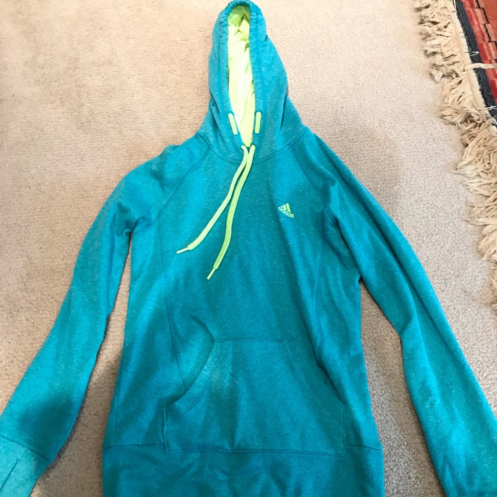 Blue adidas jacket